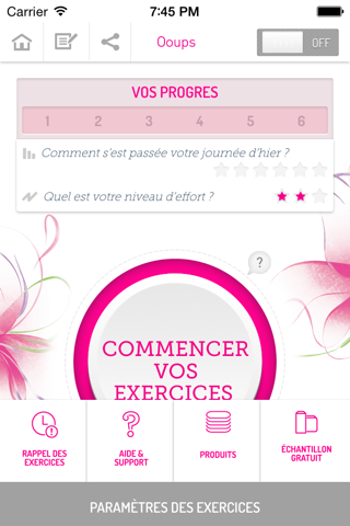 App Ooups screenshot 2