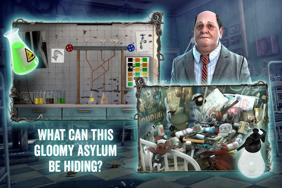 Medford Asylum: Paranormal Case - Hidden Object Adventure screenshot 4