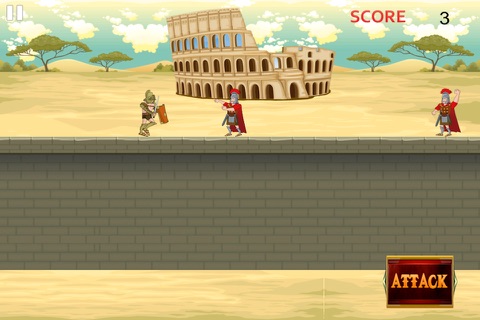 No Blood No Glory! - Gladiator Hero Run - Pro screenshot 2