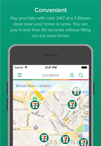 Bill Pay - Pay Bills at 7-Eleven with Cash! screenshot 2