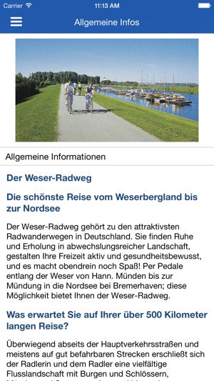 Offizielle Weser-Radweg-App(圖2)-速報App