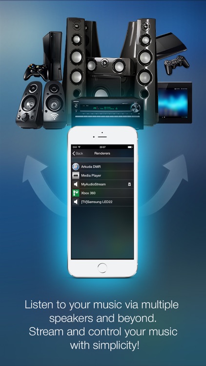 MyAudioStream Lite UPnP audio player and streamer screenshot-3