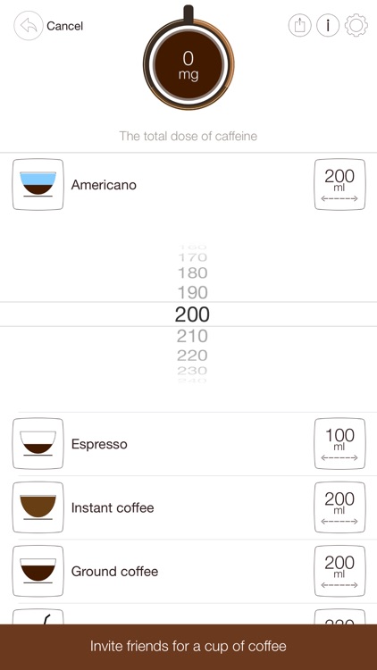 Caffeine Calculator