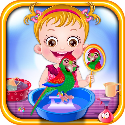 Baby Hazel Parrot Care iOS App