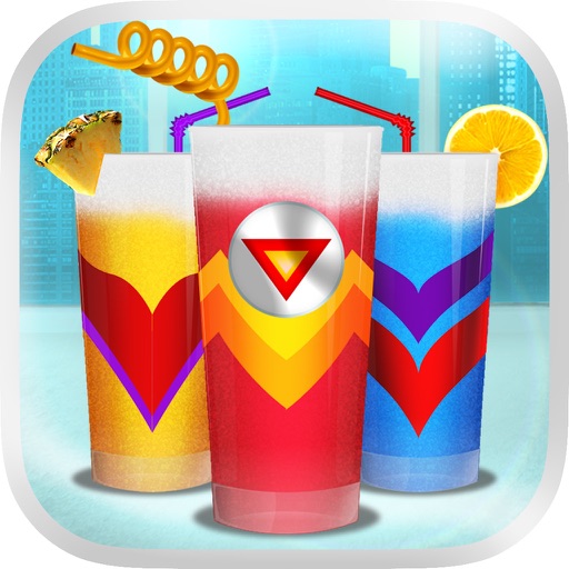 The Amazing Superheroes And Legends Club Frozen Slushies Maker Game Advert Free App icon