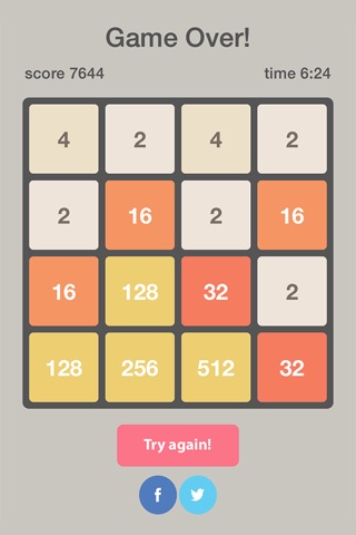 2048 Square screenshot 4