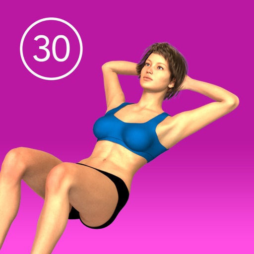 Women's Ab Crunch 30 Day Challenge icon