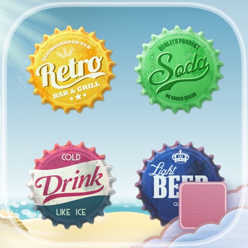 Cap Liner - PRO - Slide  Rows And Match Bottle Caps Puzzle Game icon