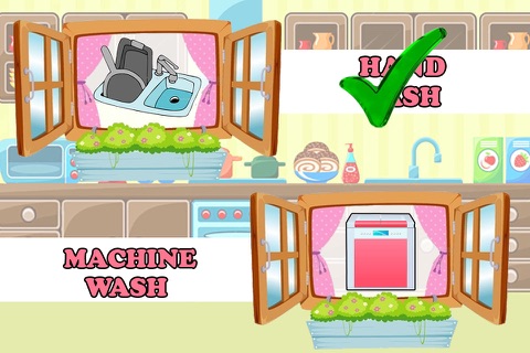 Washing dishes girls games screenshot 3