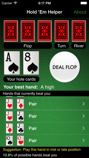 Hold 'Em Helper(圖1)-速報App