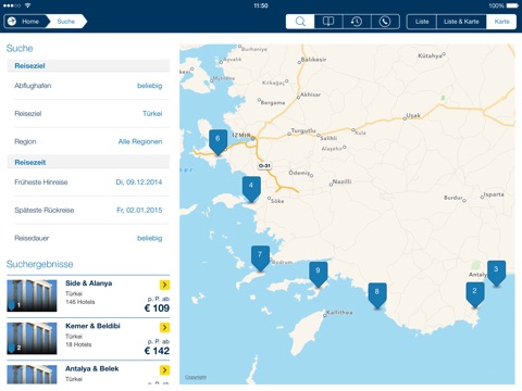 Expedia Pauschalreisen HD screenshot 3