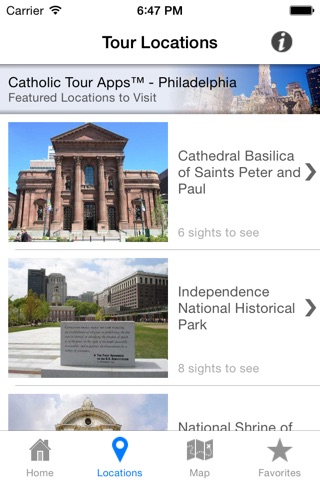 Catholic Tour Apps: Philadelphia screenshot 3