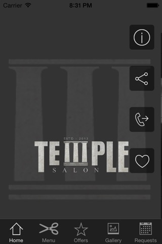 The Temple Salon screenshot 2