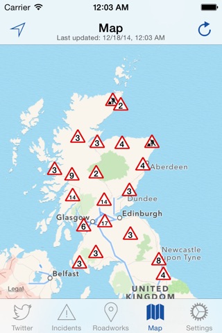 Traffic Scotland screenshot 4