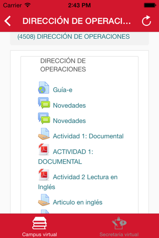 Universitarios CLM screenshot 3