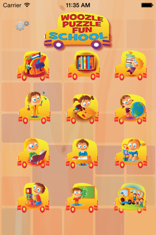 School Fun Puzzle Woozzle screenshot 2