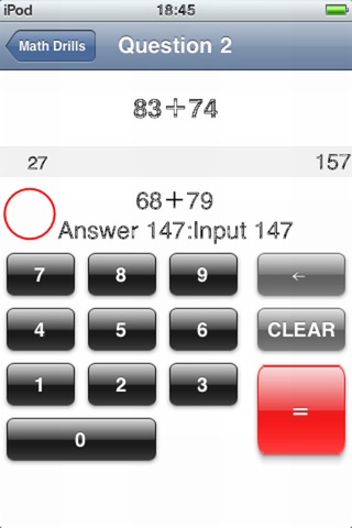 iMathDrillsPro screenshot 2