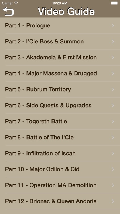 Gamer's Guide for Final Fantasy Type-0 HD