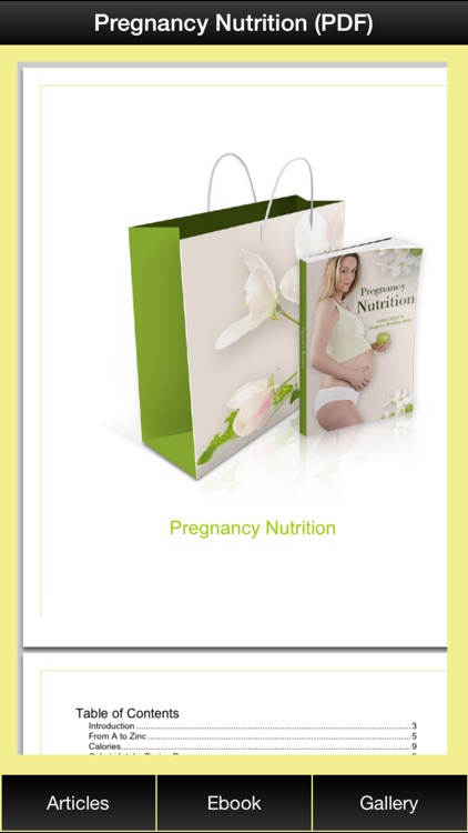 Pregnancy Nutrition Guide - Have a Fit With Nutrition During Pregnancy ! screenshot-3