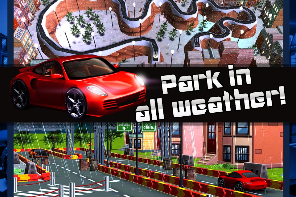 A Car 3D Street Traffic Parking Madness and Extreme Driving Sim Game screenshot 3
