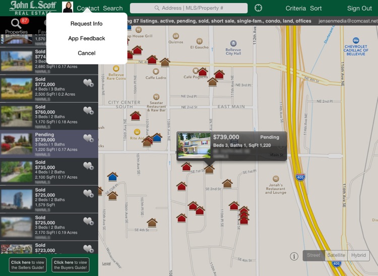 John L. Scott Real Estate GPS Home Search for iPad screenshot-4