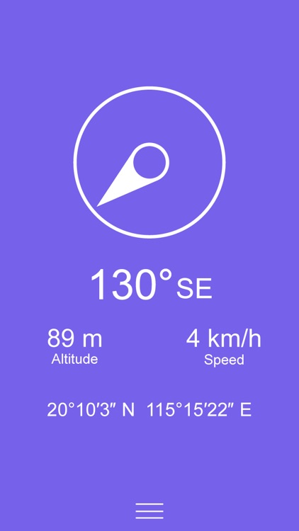 Compass Zen - Minimalist compass with altimeter, speedometer, and more screenshot-4