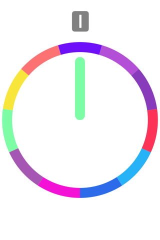 Crazy Circle Color Wheel - Swing Impossible Arrow Stick! screenshot 3