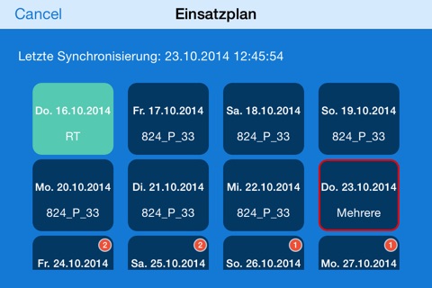 EuroTimer screenshot 2