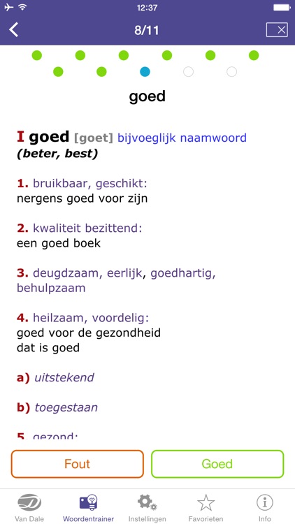 Dutch Dictionary - Van Dale Pocket dictionary: define, spell and use Dutch words correctly screenshot-4
