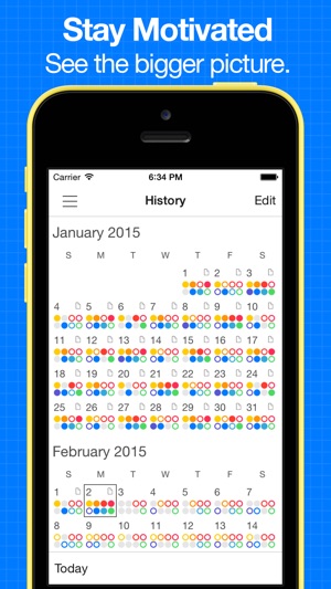 Daily Goals - Simple habit tracker and goal tracking with pr(圖2)-速報App