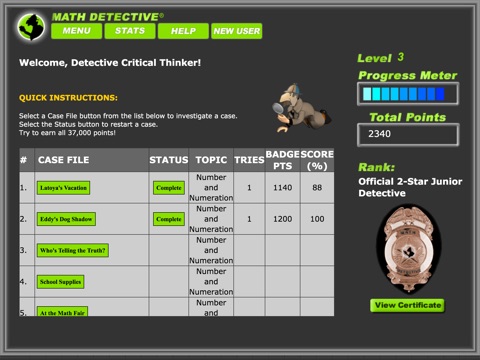 Math Detective® Beginning screenshot 3