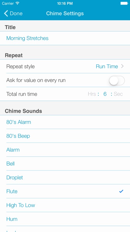 Chime Squirrel - Recurring chime / alarm / timer to help you be more productive screenshot-4