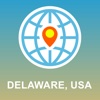 Delaware Map - Offline Map, POI, GPS, Directions