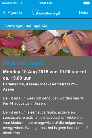 Nationale Sportweek Assen screenshot 3