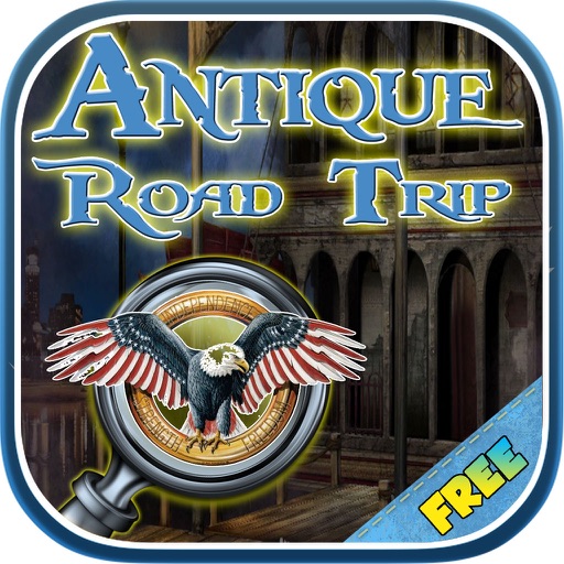 Hidden Objects In Antique Road Trip Icon