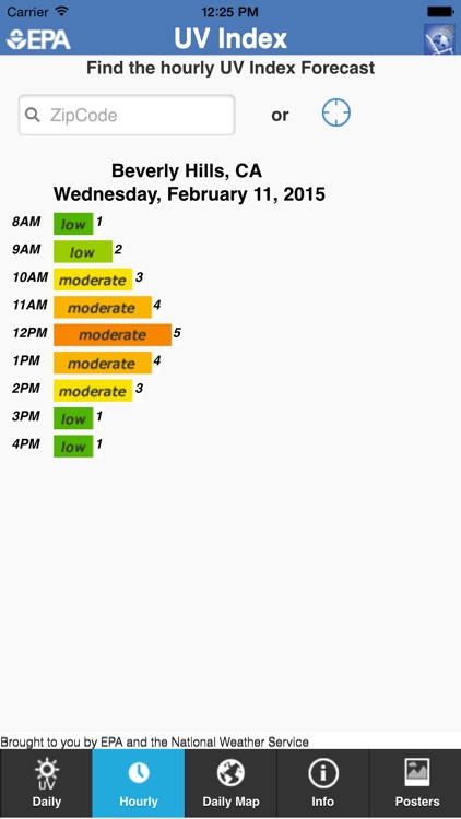 EPA's SunWise UV Index