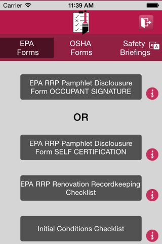 Painter Safety Forms screenshot 2