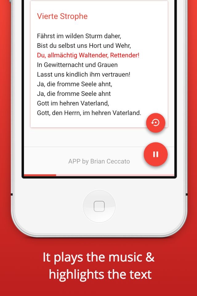 Nationalhymne Schweiz - Schweizer Psalm screenshot 2