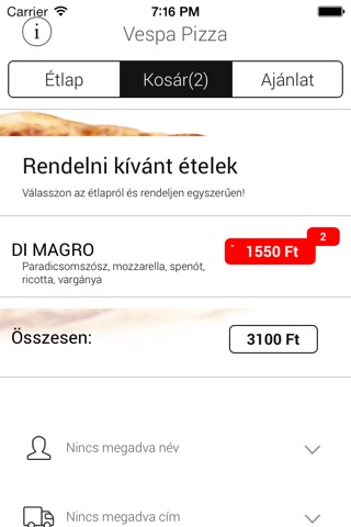 Vespa Pizza screenshot 2