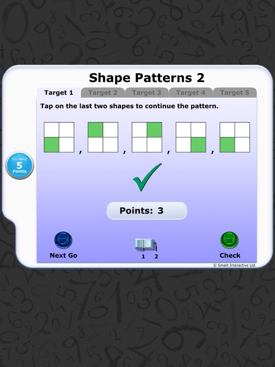 Numeracy Warm Up - Shape Patterns 2