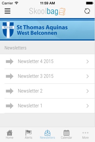 St Thomas Aquinas Primary School West Belconnen - Skoolbag screenshot 4