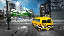 Game screenshot snow city taxi driver rush hack