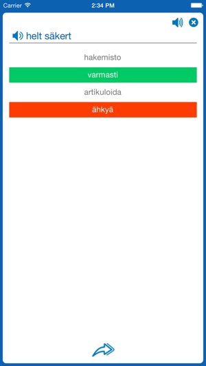 Swedish <> Finnish Dictionary + Vocabulary trainer(圖4)-速報App