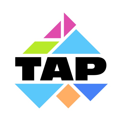 Tap Tangram - Solve fun puzzles whilst playing math and trivia drills