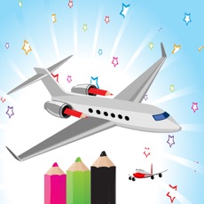 Activities of Airplane Coloring Book