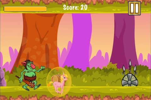 A Magical Unicorn Escape FREE - Kingdom Running Adventure screenshot 4