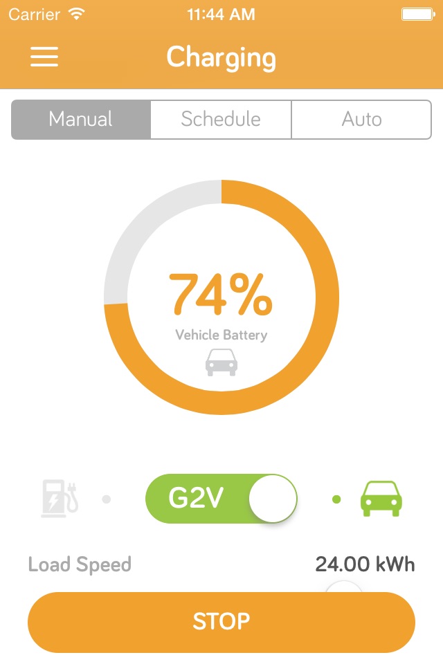 EV APP – Electric Vehicle Charging Controller screenshot 3