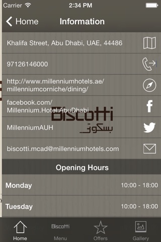 Biscotti Restaurant screenshot 3