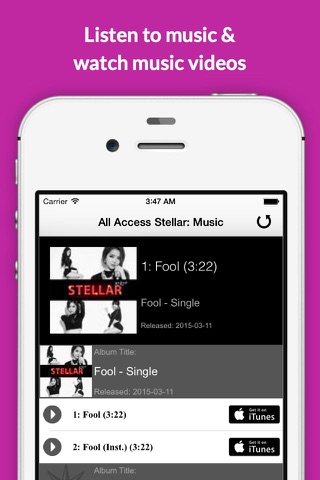 All Access: Stellar Edition - Music, Videos, Social, Photos, News & More! screenshot 3