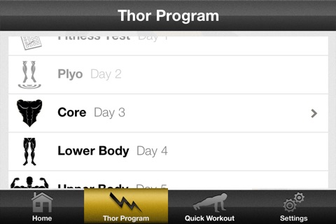 Thor Fitness: 60 Day Bodyweight Workout Routine - Program for Strength and Cardio Conditioning screenshot 4